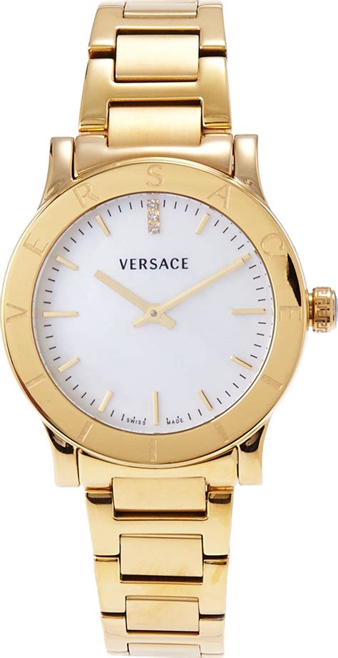 versace women's diamond watch 33mm|versace automatic watch men.